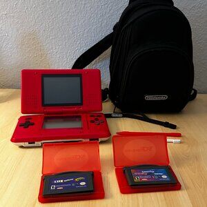 Nintendo DS Original – Red (Excellent Condition)